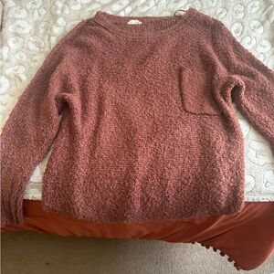 Cozy Women's Sweater in Rose by [Brand]